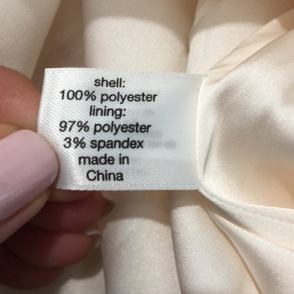 Isabel Toledo Ivory Peplum Dress size 16 NWT - Picture 8 of 12